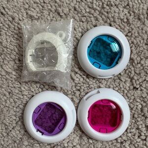 Instax Lens Filters Set - Blue, Purple, Pink